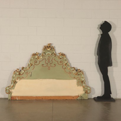 Baroque Style Headboard Italy 20th Century