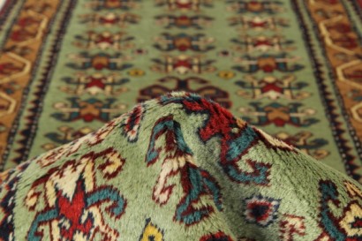 antiquités, tapis, pont derben, pont de 70 ans, combler des années 80, pont noeud grosso, pont, pont, pont, laine coton tapis artisanal de derben, pont, tapis