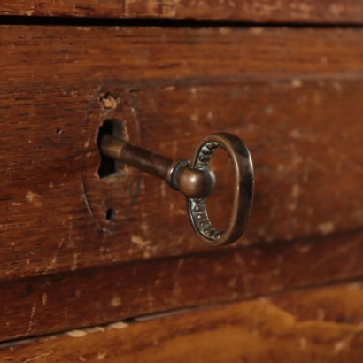 antik, Schreibtisch, antike Schreibtische, antiker Schreibtisch, antiker italienischer Schreibtisch, antiker Schreibtisch, neoklassischer Schreibtisch, Schreibtisch aus dem 19.