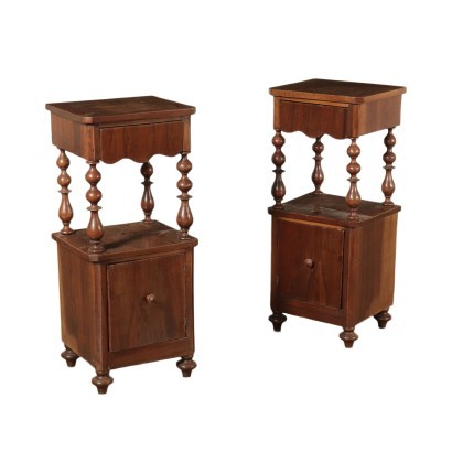 antiquariato, comodino, antiquariato comodino, comodino antico, comodino antico italiano, comodino di antiquariato, comodino neoclassico, comodino del 800,Coppia di Comodini