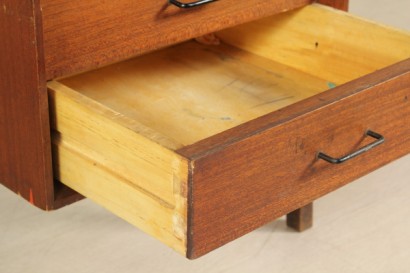 modernariato, tavoli, scrivania anni 50/60, scrivania anni 50, scrivania anni 60, scrivania produzione italiana, scrivania