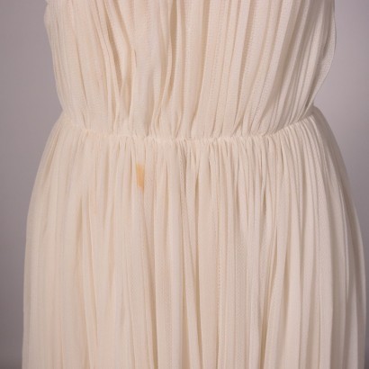 #vintage #abbigliamentovintage #abitivintage #vintagemilano #modavintage ,Abito Da Cocktail Vintage Bianco Panna