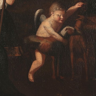 Venus,Adonis y Cupido.