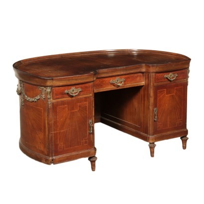 antiquariato, scrivania, antiquariato scrivanie, scrivania antica, scrivania antica italiana, scrivania di antiquariato, scrivania neoclassica, scrivania del 800