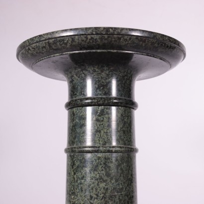Colonne Marbre Vert Serpentine Italie Début Du 20ème Siècle