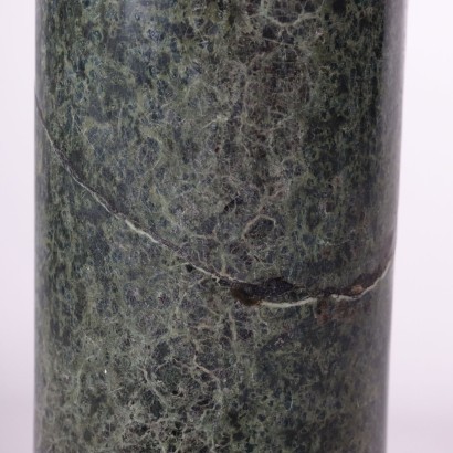 Colonne Marbre Vert Serpentine Italie Début Du 20ème Siècle