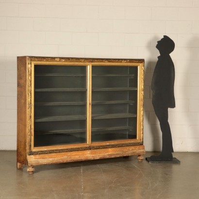 antigüedades, vitrina, vitrina antigua, vitrina antigua, vitrina italiana antigua, vitrina antigua, vitrina neoclásica, vitrina del siglo XIX
