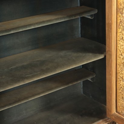 antigüedades, vitrina, vitrina antigua, vitrina antigua, vitrina italiana antigua, vitrina antigua, vitrina neoclásica, vitrina del siglo XIX