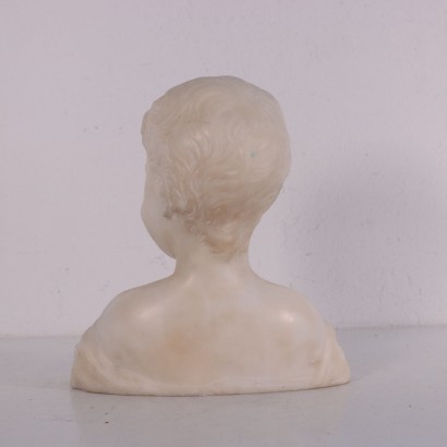 Bust Of A Child Marble Italy 19th 20th Century