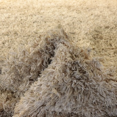 Tappeto Vintage Shaggy White