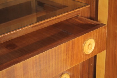 modernariato, arredi completi, camera anni 30, camera matrimoniale, camera matrimoniale anni 30, camera anni 30, camera produzione italiana, armadio, comodini, letto petineuse