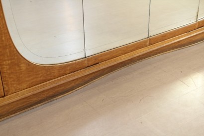 modernariato, arredi completi, camera anni 30, camera matrimoniale, camera matrimoniale anni 30, camera anni 30, camera produzione italiana, armadio, comodini, letto petineuse