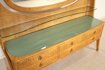 modernariato, arredi completi, camera anni 30, camera matrimoniale, camera matrimoniale anni 30, camera anni 30, camera produzione italiana, armadio, comodini, letto petineuse