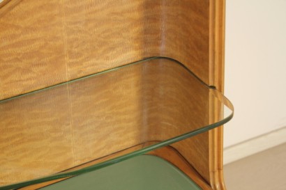 modernariato, arredi completi, camera anni 30, camera matrimoniale, camera matrimoniale anni 30, camera anni 30, camera produzione italiana, armadio, comodini, letto petineuse