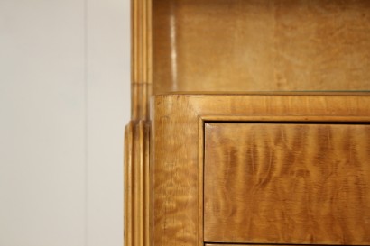 modernariato, arredi completi, camera anni 30, camera matrimoniale, camera matrimoniale anni 30, camera anni 30, camera produzione italiana, armadio, comodini, letto petineuse