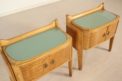 modernariato, arredi completi, camera anni 30, camera matrimoniale, camera matrimoniale anni 30, camera anni 30, camera produzione italiana, armadio, comodini, letto petineuse