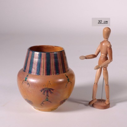 Vase Terracotta Italy 1930s-1940s Riccardo Gatti Ceramica di Faenza