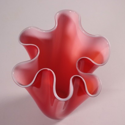 Vaso a Fazzoletto in Vetro