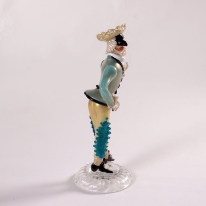 Statua, Maschera Veneziana in Vetro di Murano