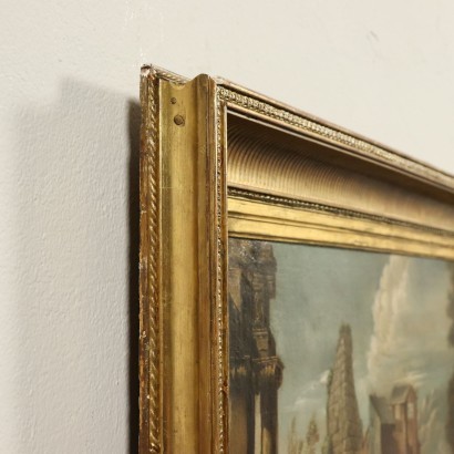 Paesaggio con architetture e figure