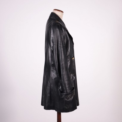 Vintage Pollini Leather Jacket Italy 1980s-1990s