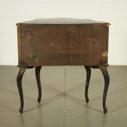 Small Barocchetto Revival Cabinet Wood Italy 20th Century