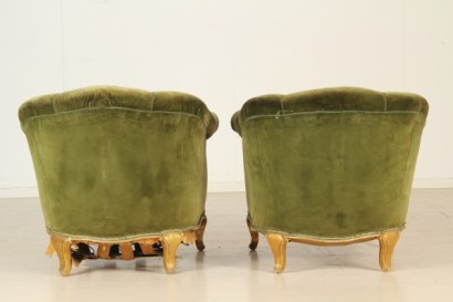 bottega del 900, barocchetto, poltrone in stile barocchetto