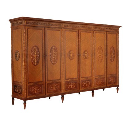 antigüedades, armario, armario antiguo, armario antiguo, armario italiano antiguo, armario antiguo, armario neoclásico, armario del siglo XIX