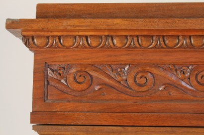 bottega del 900, neorinascimento, credenza, credenza mogano, credenza 900, credenza italia, credenza lombardia