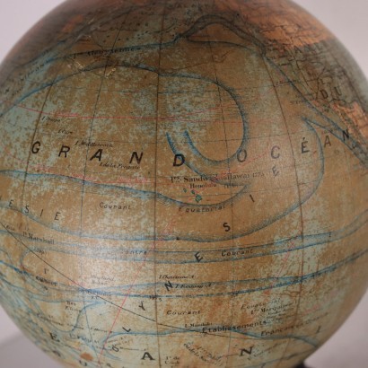 Earth Globe J. Forest Paris