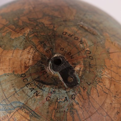 Earth Globe J. Forest Paris