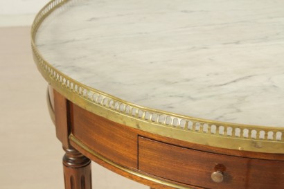 bottega del 900, mobili in stile, tavolo rotondo, tavolo neoclassico, tavolo XX secolo, tavolo del 900, tavolo italia, tavolo mogano, tavolo