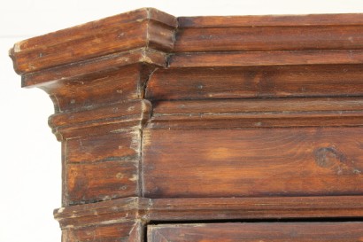 antiquités, encoignures, encoignure pin, encoignure armoire fin du coin, encoignure 700 700, Italie, angle angle