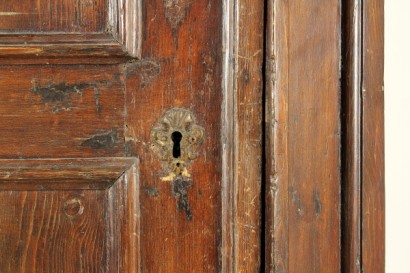 antiquités, encoignures, encoignure pin, encoignure armoire fin du coin, encoignure 700 700, Italie, angle angle