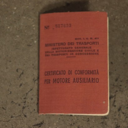 Motom Moper 1950s Italian Prodution