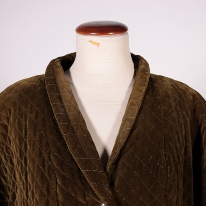 Vintage Ferré Quilted Jacket Cotton Milan Italy