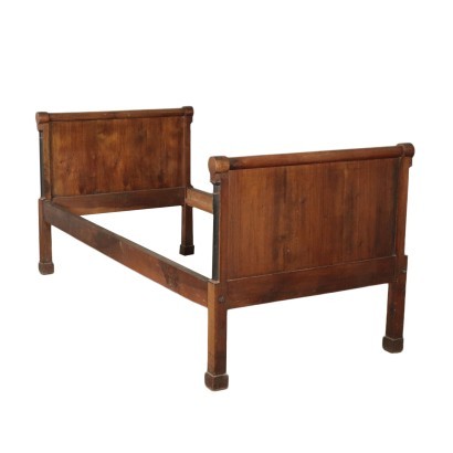 antiquariato, letto, antiquariato letti, letto antico, letto antico italiano, letto di antiquariato, letto neoclassico, letto del 800 - antiquariato, testata, antiquariato testate, testate antiche, testata antica italiana, testata di antiquariato, testata neoclassico, testata del 800,Letto Singolo Impero