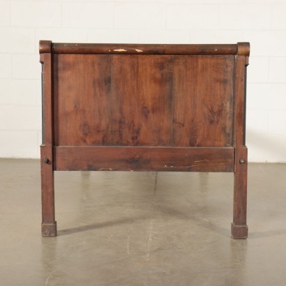 antiquariato, letto, antiquariato letti, letto antico, letto antico italiano, letto di antiquariato, letto neoclassico, letto del 800 - antiquariato, testata, antiquariato testate, testate antiche, testata antica italiana, testata di antiquariato, testata neoclassico, testata del 800,Letto Singolo Impero
