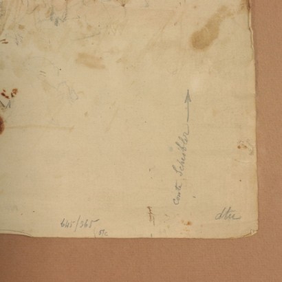 Attributed to Sebastiano de Albertis Sketch 19th Century