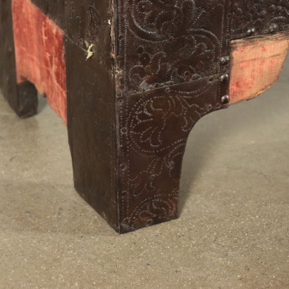 antiquariato, baule, antiquariato bauli, baule antico, baule antico italiano, baule di antiquariato, baule neoclassico, baule del 800,Baule da Viaggio in Stile Rinascimentale