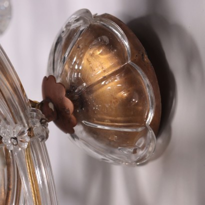 Pair of Wall Lights in the Style of Maria Theresa Italy 20th Century