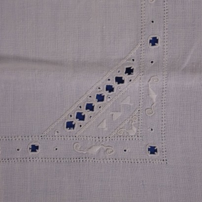 Tovaglia In Lino Bianca