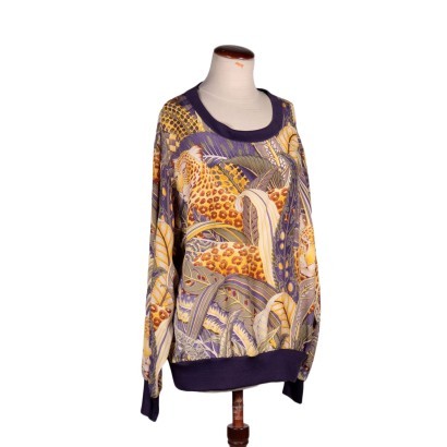 Maglia In Pura Seta Ferragamo