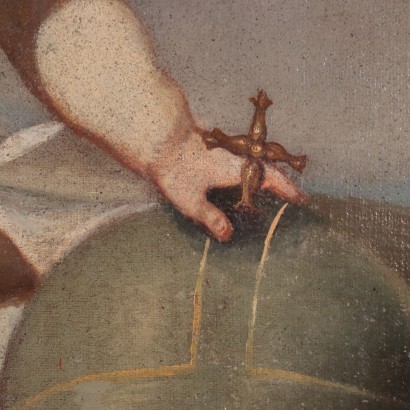 Cristo Bambino Salvator Mundi