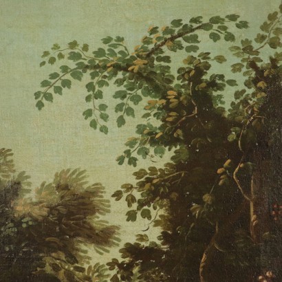 arte, arte italiano, pintura italiana antigua,Paisaje con figuras,Paisaje con figuras - La vendimia