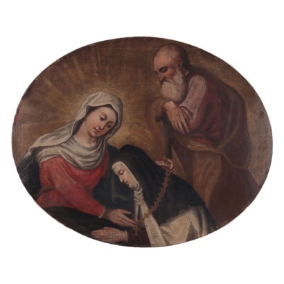Madonna del Rosario con Santi