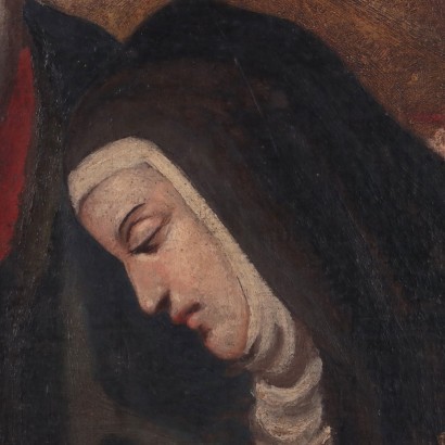 Madonna del Rosario con Santi