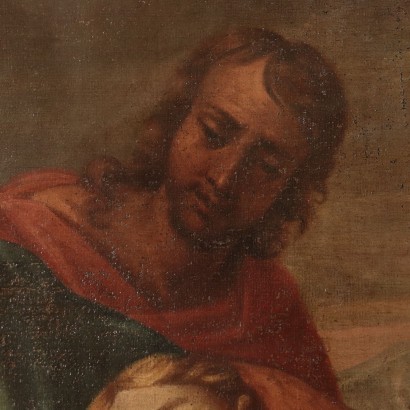Attributed To Giovanni Battista Ronchelli Oil On Canvas 18th Century