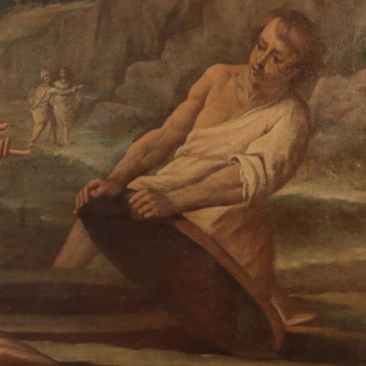Attributed To Giovanni Battista Ronchelli Oil On Canvas 18th Century