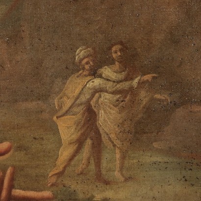 Attributed To Giovanni Battista Ronchelli Oil On Canvas 18th Century